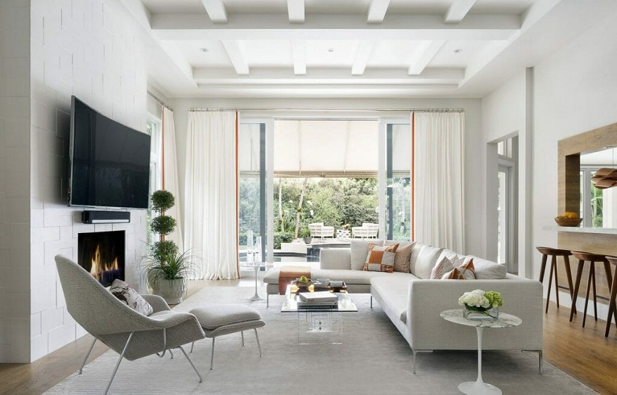 Learn How to Decorate a Double-Height Living Room