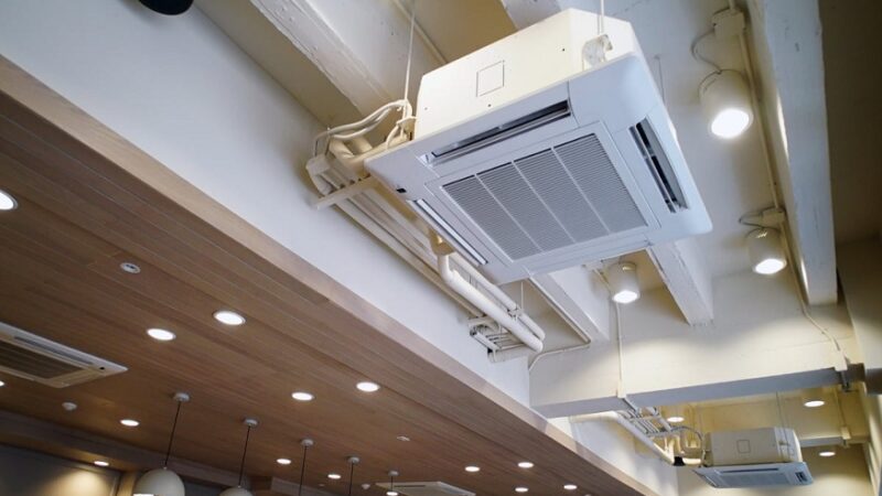 Cooling large spaces