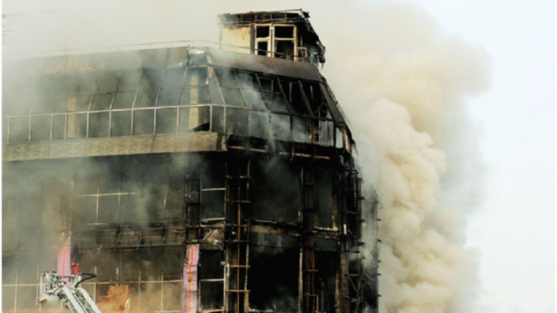fire damage restoration