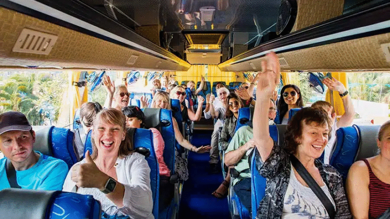 charter bus to Malaysia